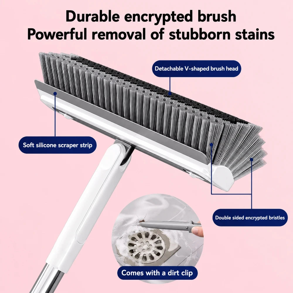 GrubWand™ 3-in-1 Floor & Shower Scrub Brush